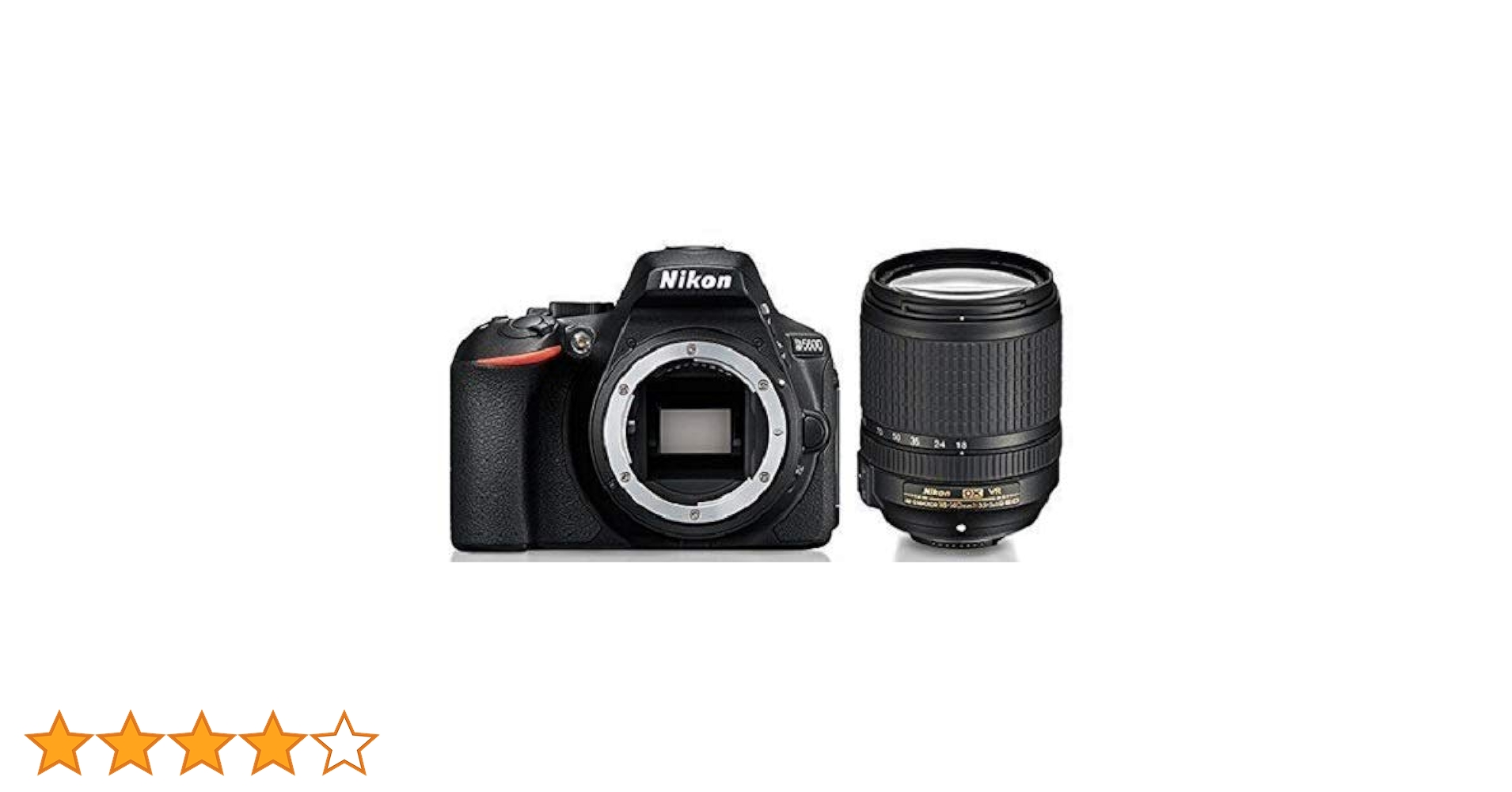 Buy Nikon D5600 Digital Camera 18-140mm VR Kit (Black) Online at